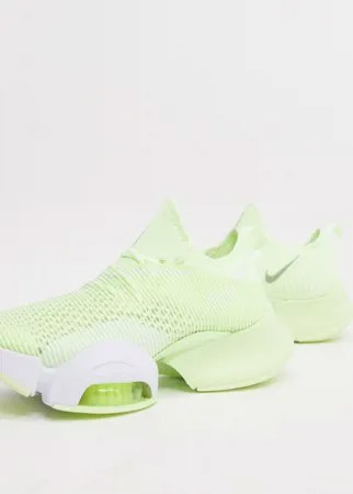 Зеленые кроссовки Nike Training Air Zoom SuperRep-Зеленый