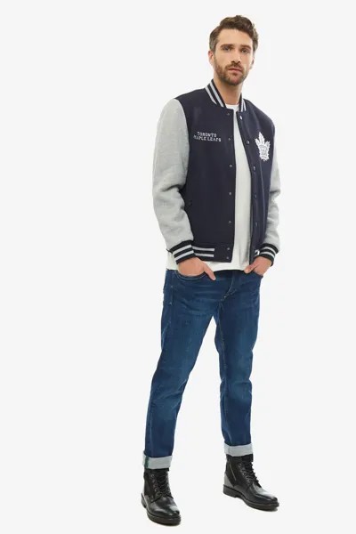 Бомбер мужской Atributika&Club 57060 синий 2XL