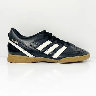 Черные футбольные бутсы Adidas Boys Davicto V22578, размер 3,5