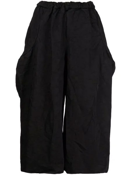 Comme Des Garçons Comme Des Garçons укороченные брюки широкого кроя