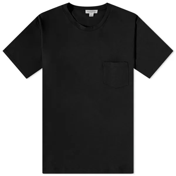 Футболка Sunspel Riviera Pocket Crew Neck Tee