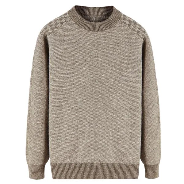 Высококачественный 100% чистый кашемировый мужской свитер 2022 Новое поступление зимние утепленные Повседневные пуловеры с круглым вырезом и ...