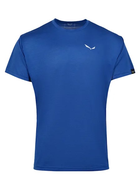 Футболка мужская Salewa Pedroc Dry M Hyb T-Shirt синяя L