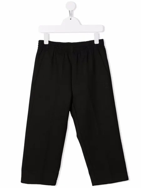 MM6 MAISON MARGIELA KIDS спортивные брюки прямого кроя