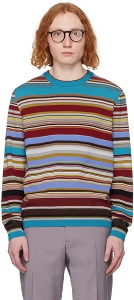 Разноцветный полосатый свитер Paul Smith, цвет Multicolor