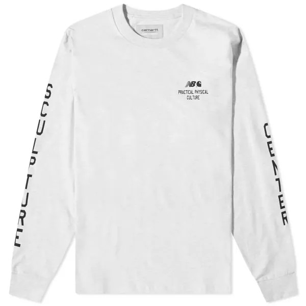 Футболка Carhartt x New Balance Long Sleeve Sculpture Centre Tee