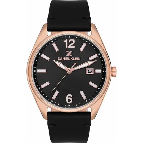 Наручные часы Daniel Klein Premium, черный, золотой