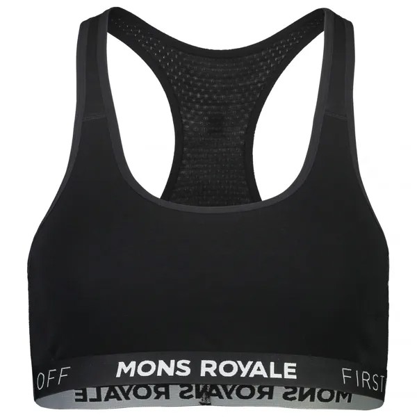 Спортивный бюстгальтер Mons Royale Women's Sierra Sports Bra, черный