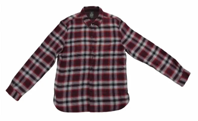 Вишнёвая рубашка Neil Reverse John Varvatos