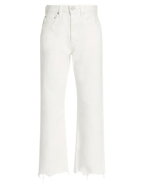 Широкие джинсы Aurora Moussy Vintage, белый