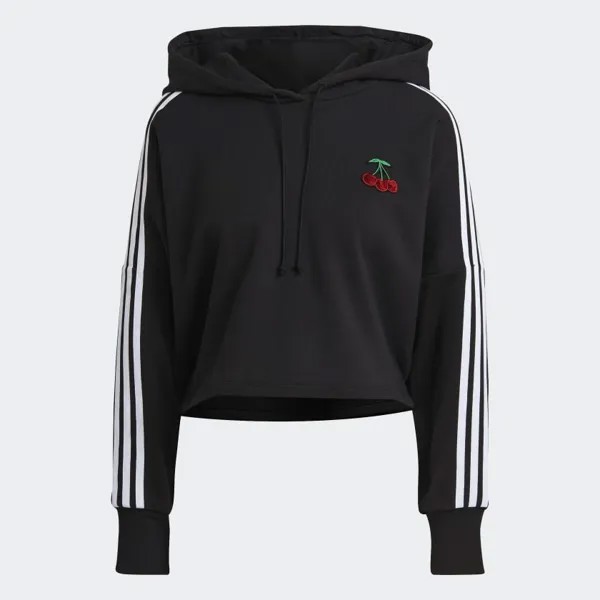 Худи Adidas HER Studio London, черный/белый/красный/зеленый