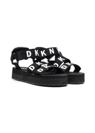 Dkny Kids сандалии с логотипом