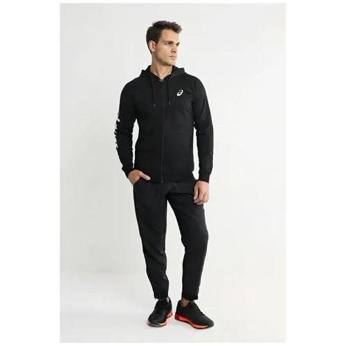 Толстовка Asics Big Logo FZ Hoodie Черный L 2031A983-001