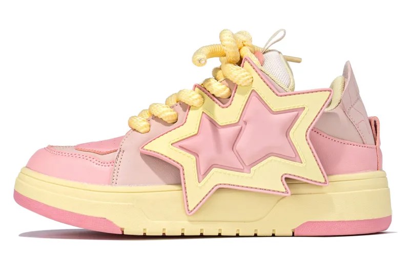 Кроссовки SEMIR Skateboarding Shoes Women's Low-top, белый/черный