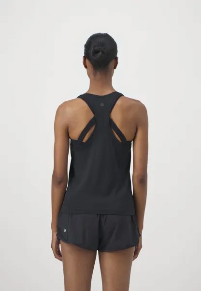 Топ Swiftly Tech Racerback Tank lululemon, черный
