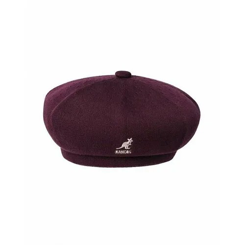 Берет KANGOL Берет легкий летний Kangol K3143ST BAMBOO JAX BERET CORDOVAN S, размер S, бордовый