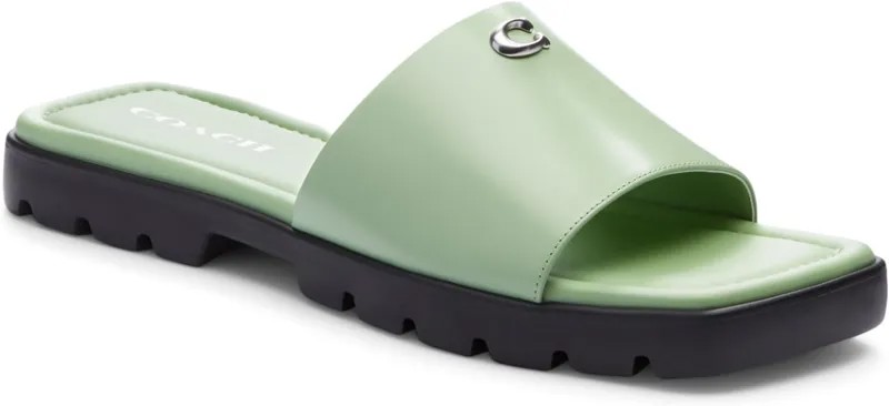 Сандалии COACH Florence Sandal, цвет Pale Pistachio