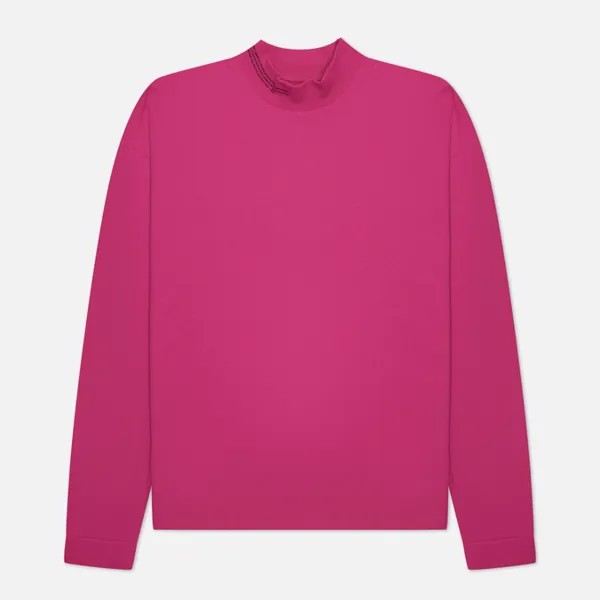 Мужской лонгслив PANGAIA Archive High Neck розовый, Размер XL