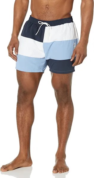 Мужские шорты для плавания HUGO BOSS Standard Court с цветными блоками, мультиколор