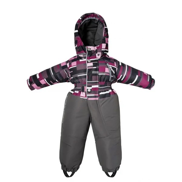 Sherysheff Комбинезон зимний для девочек Softshell Геометрия