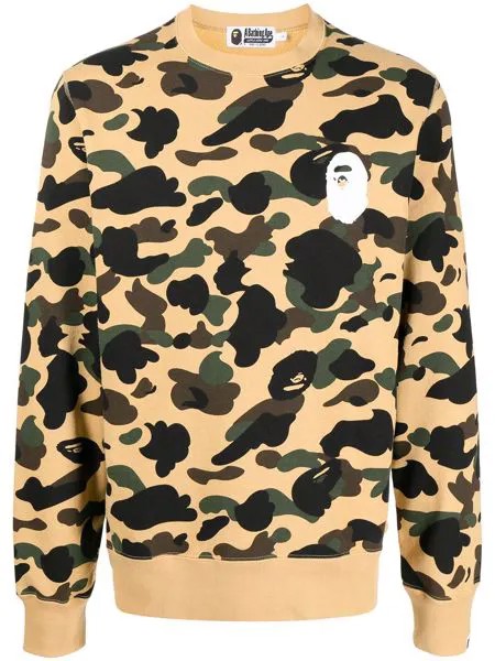 A BATHING APE® толстовка 1st Camo Ape Head