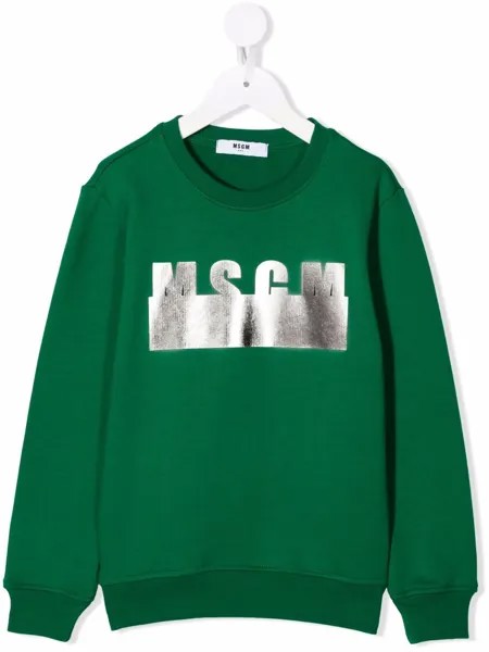 MSGM Kids толстовка с логотипом