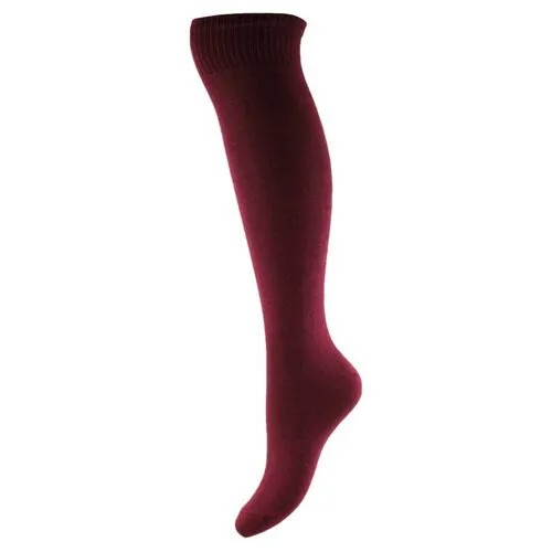 Гольфы Годовой запас носков, размер 36-41, бордовый