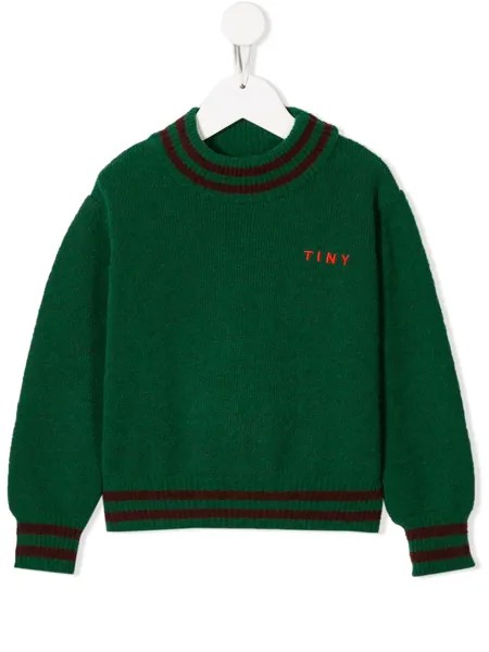 Tiny Cottons джемпер с вышитым логотипом