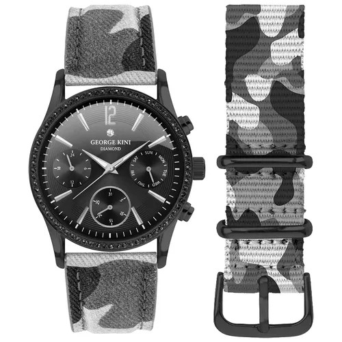 Кварцевые наручные часы George Kini с сапфировым стеклом GK-14-03 GK-14-03