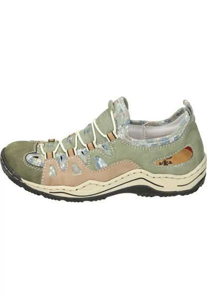 Спортивные туфли на шнуровке Rieker, цвет liane schilf shell kornblume