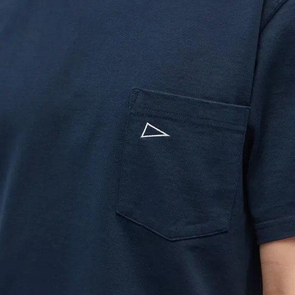 Pilgrim Surf + Supply Футболка с вышивкой Team, белый