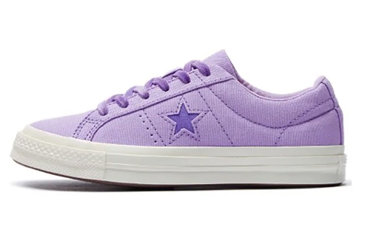 Туфли для скейтбординга Converse one star унисекс фиолетовые