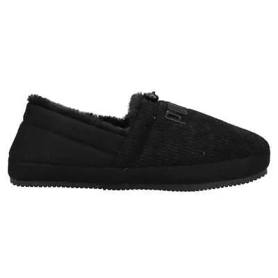 Мужские черные повседневные тапочки Puma Tuff Corduroy Moccasin 385727-01