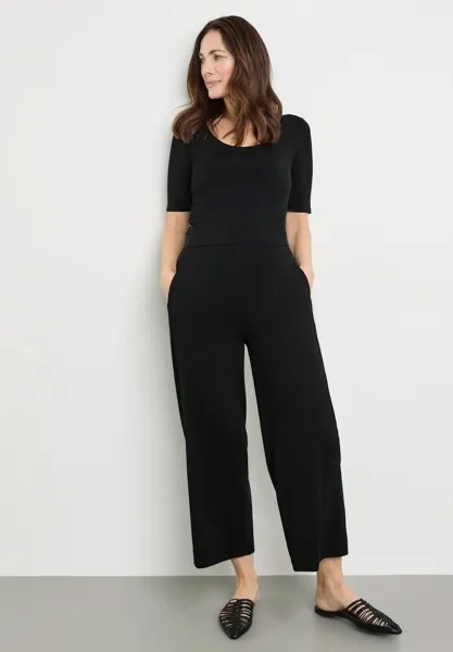 Базовая футболка KURZARM OBERTEIL MIT WEITEM AUSSCHNITT Gerry Weber, черный