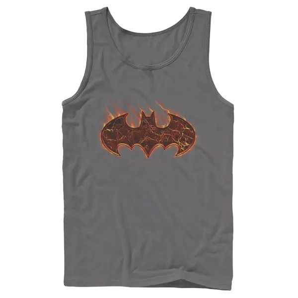 Мужская майка с логотипом DC Comics Batman Torched