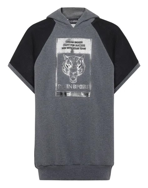 Толстовка без рукавов Тигр Plein Sport, цвет Dark Grey