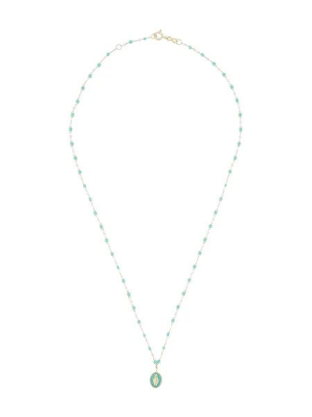 Gigi Clozeau колье Madone Charm Classic Gigi из желтого золота