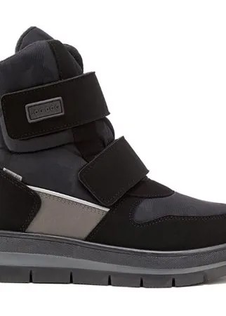 Ботинки Jog Dog размер 34, черный камуфляж