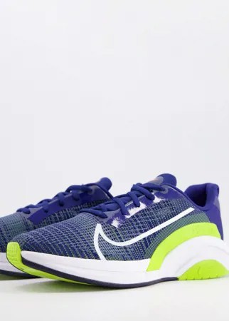 Синие кроссовки Nike Training SuperRep Surge-Черный цвет
