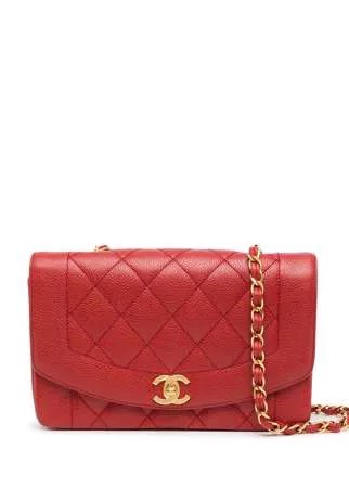 Chanel Pre-Owned маленькая сумка на плечо Diana 1992-го года