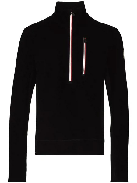 Moncler Grenoble MONC GREN SWEATSHIRT ZP SWT BLK