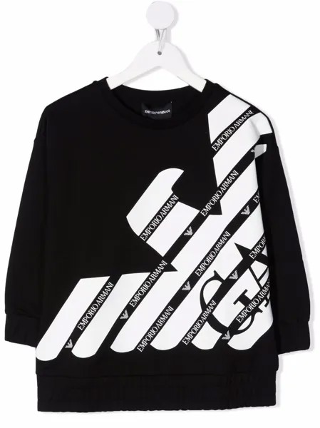 Emporio Armani Kids толстовка с логотипом