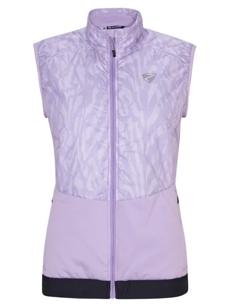 Утепленный жилет Ziener NANJA, цвет leaves lilac print
