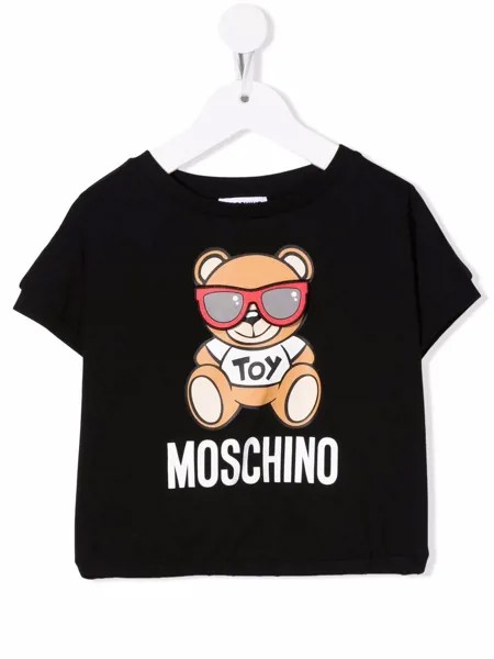 Moschino Kids футболка Teddy Bear