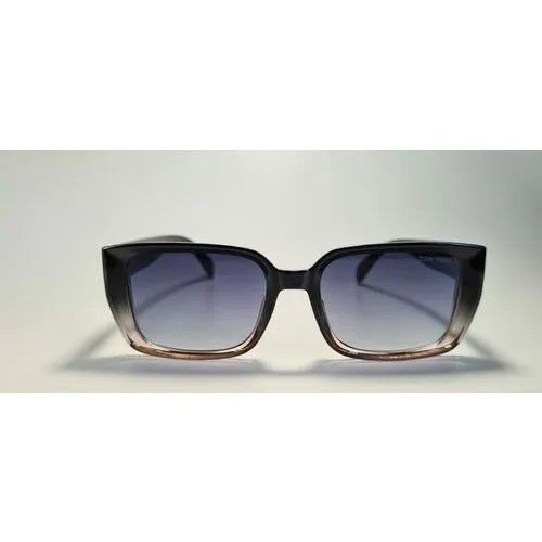 Солнцезащитные очки Noname, черный, серый