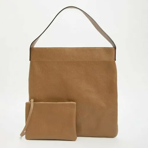 Сумка шоппер diva's bag, бежевый, коричневый