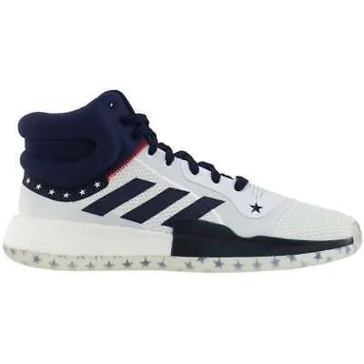 Adidas Sm Marquee Mid Usab Basketball Мужские белые кроссовки Спортивная обувь EG250