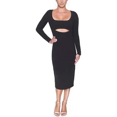 Rachel Rachel Roy Женское платье миди длиной до колена с квадратным вырезом BHFO 7394