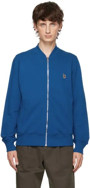 Синий бомбер с зеброй PS by Paul Smith