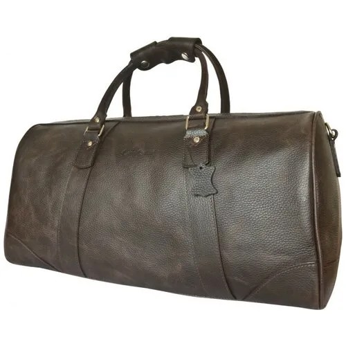 Кожаная дорожная сумка Carlo Gattini Gallinaro 4026-04 Темно-коричневый Brown